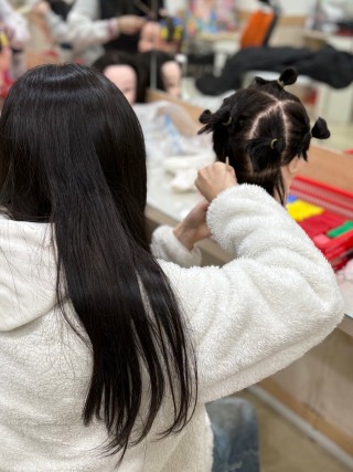 헤어학과 김유림 수강생